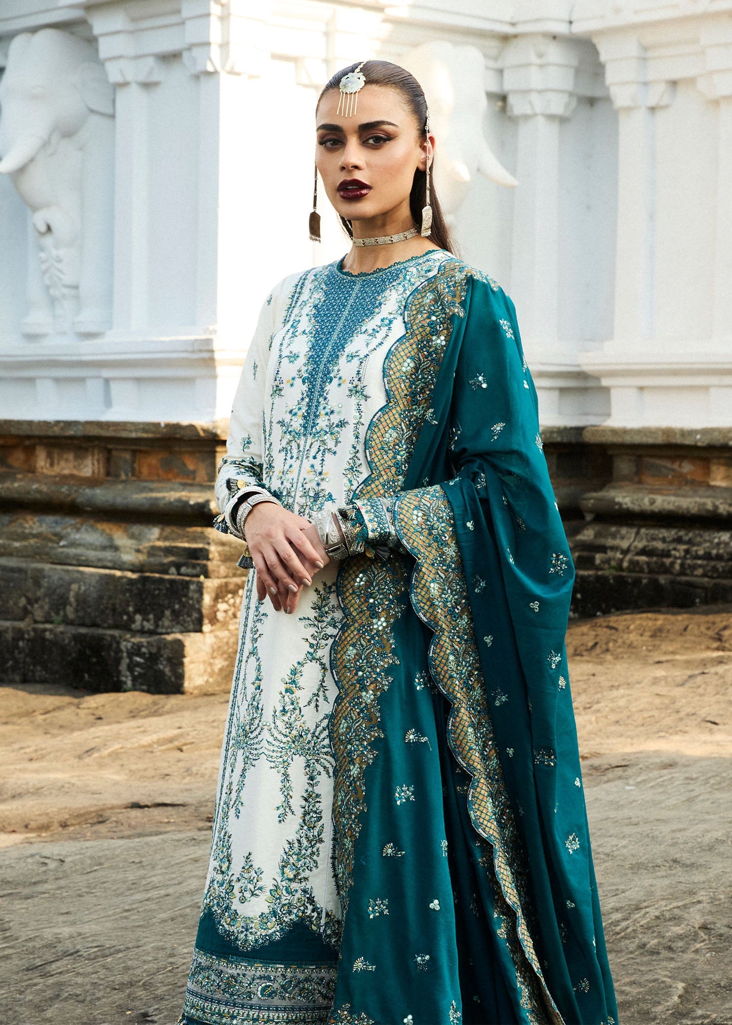 Veil | Hussain Rehar Luxury Lawn’25