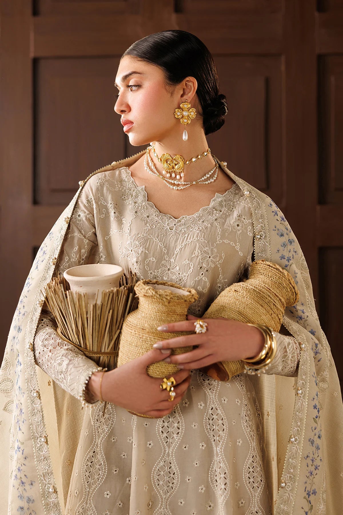 ELU26D03 | UNSTITCHED EID LAWN | Baroque