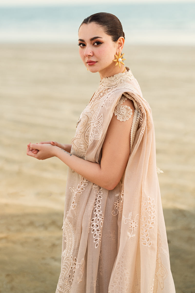 Sophia-FK01 | Qalamkar - Sahil Luxury Lawn’25