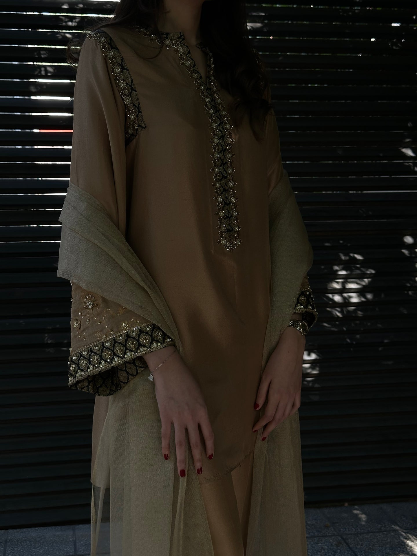 GOLD CELINA FORMAL | SAK ATELIER