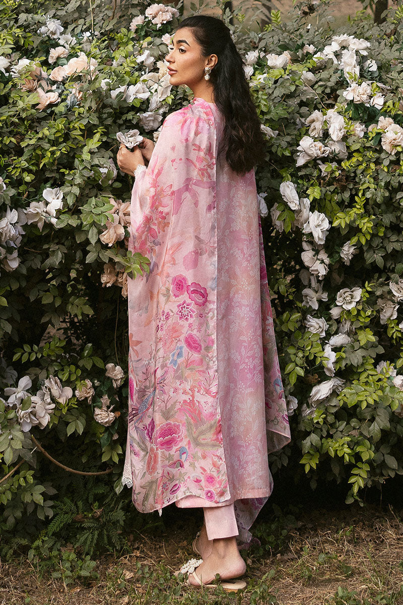 MEADOW MIST-3PC PRINTED LAWN SUIT | Cross Stitch