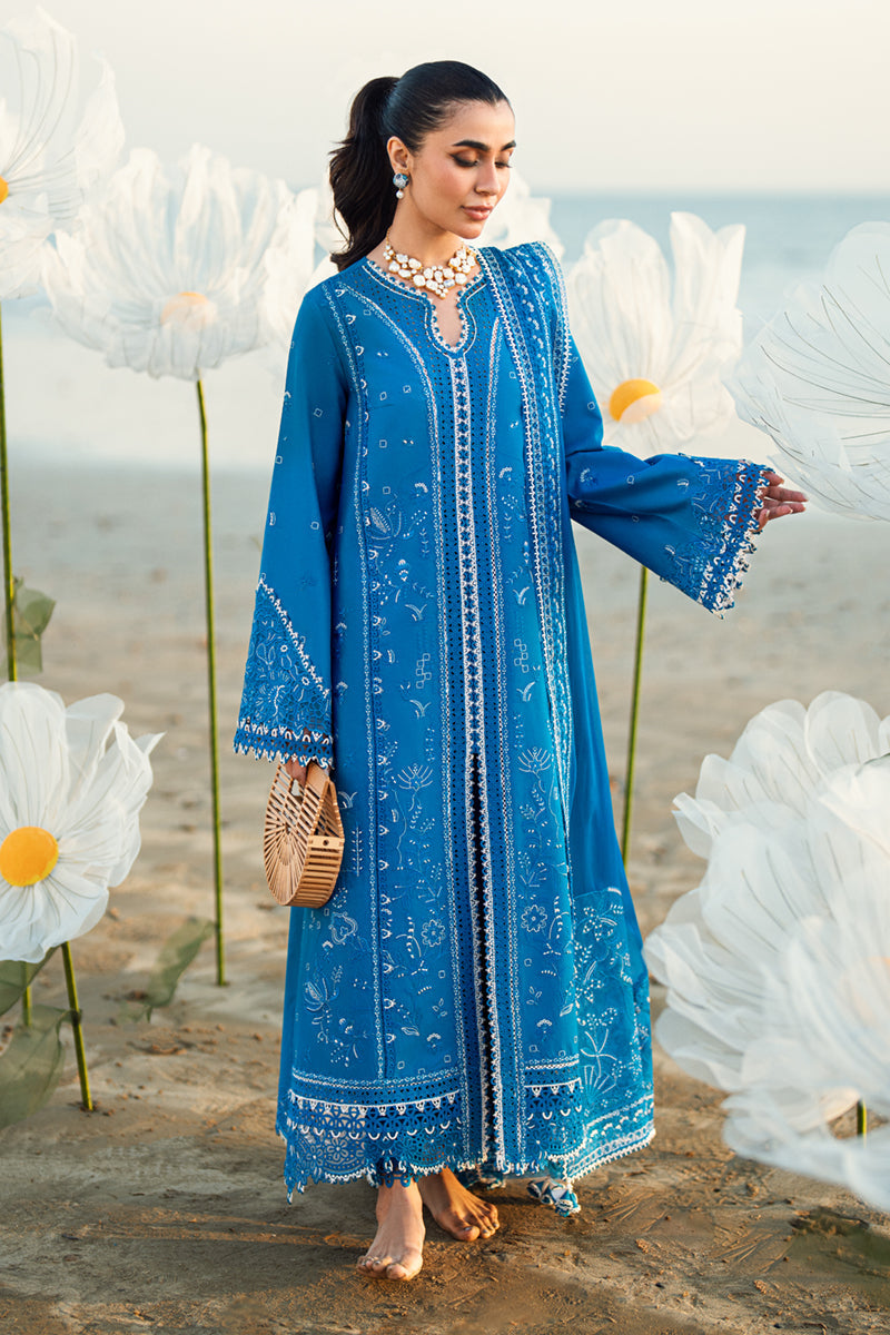 Victoria-FK03 | Qalamkar - Sahil Luxury Lawn’25