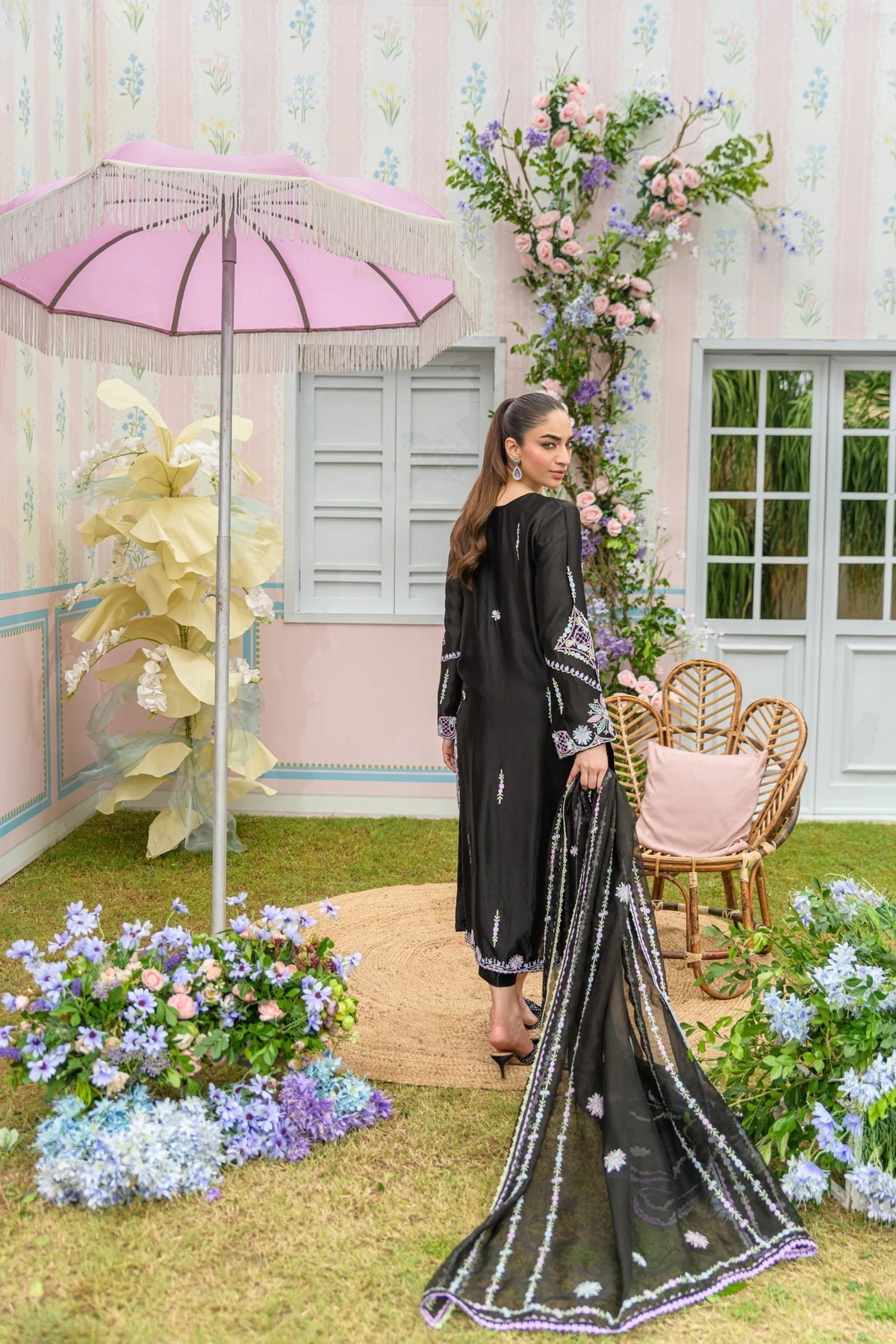 Black Coffee | Zarayna-Festive Formals '25 | Flairs Studio