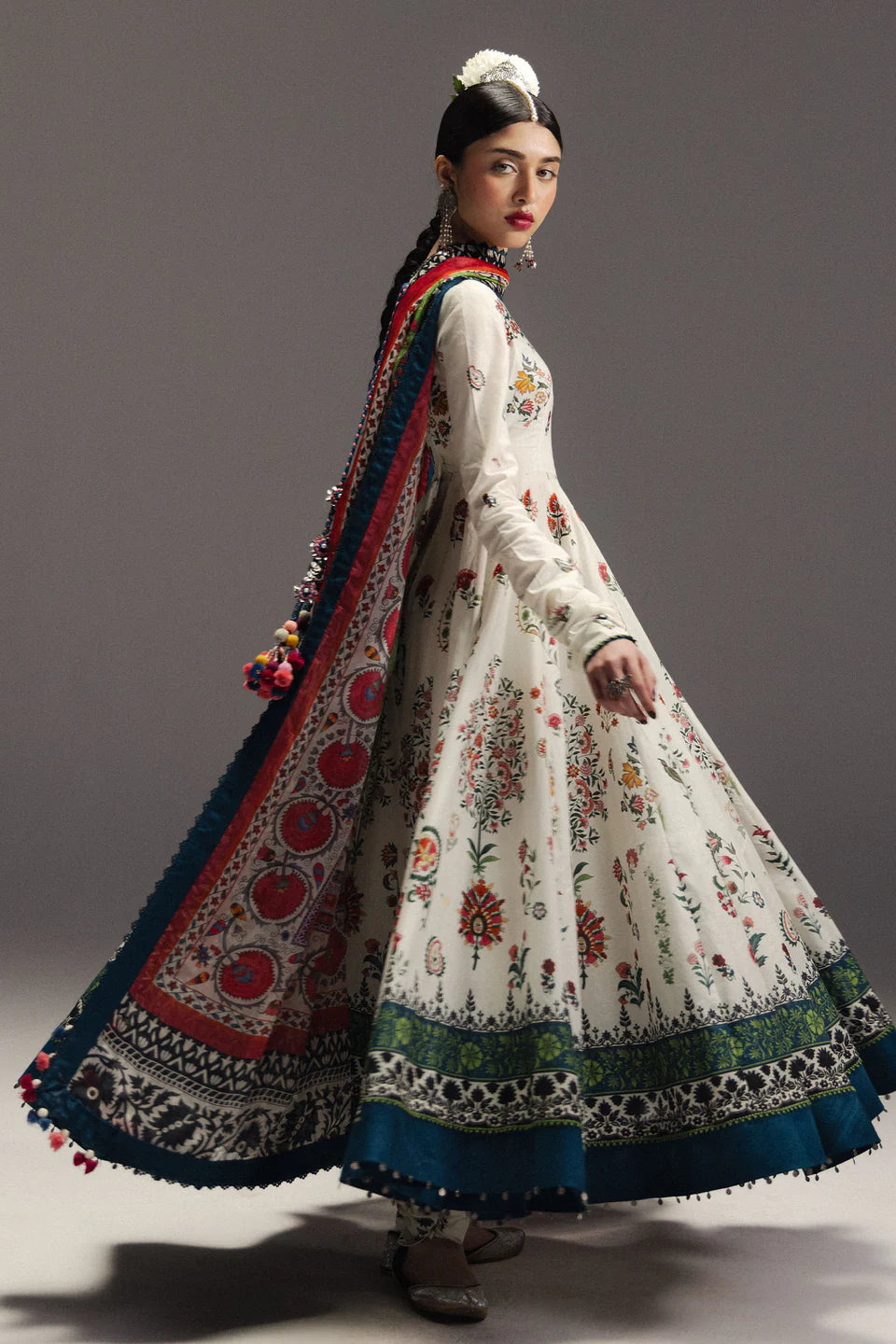 MEHRUBA-D10 | Zara Shahjahan Unstitched Anarkali’26