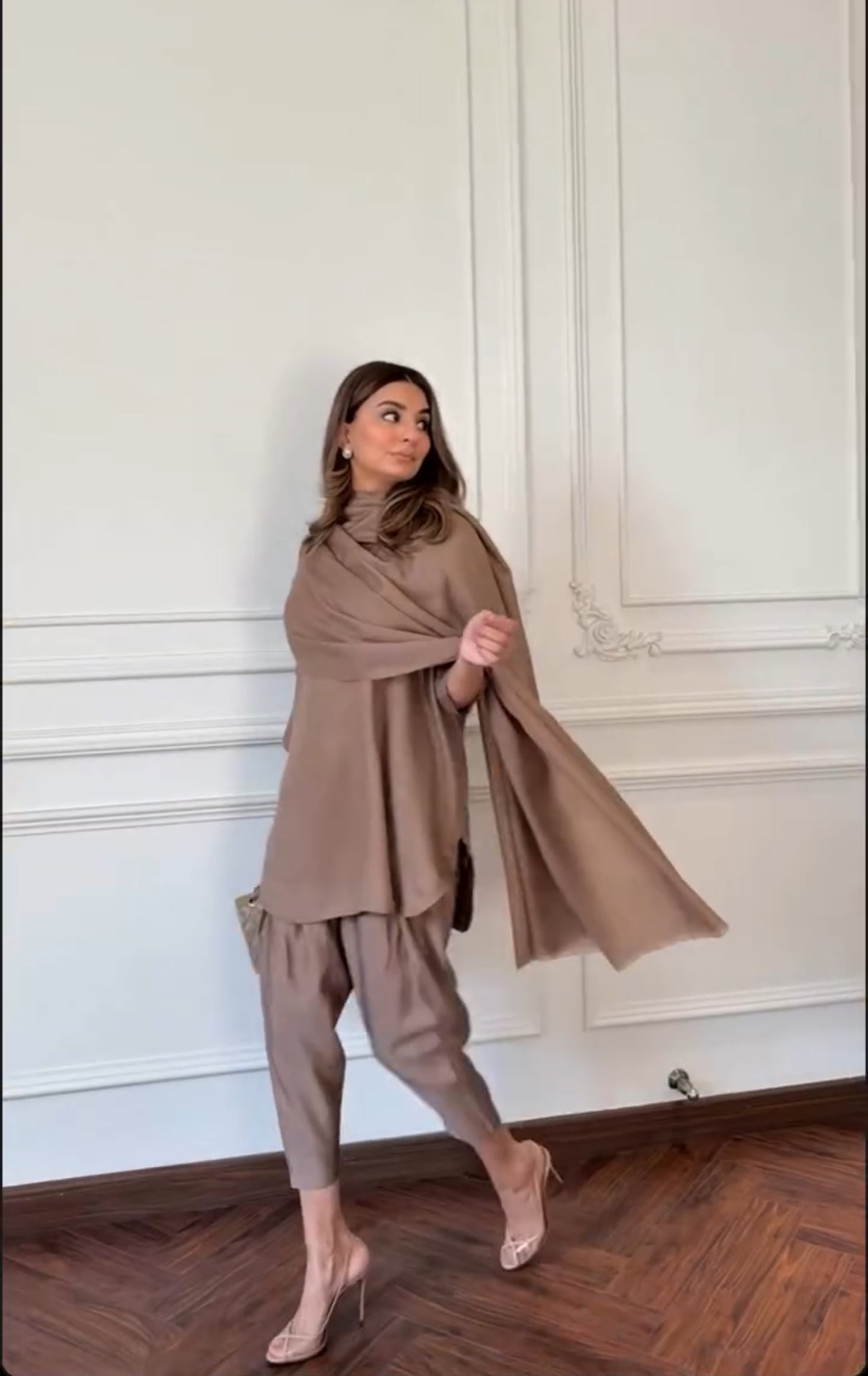 Bare Set in Beige | Bare By Zehra Saleem