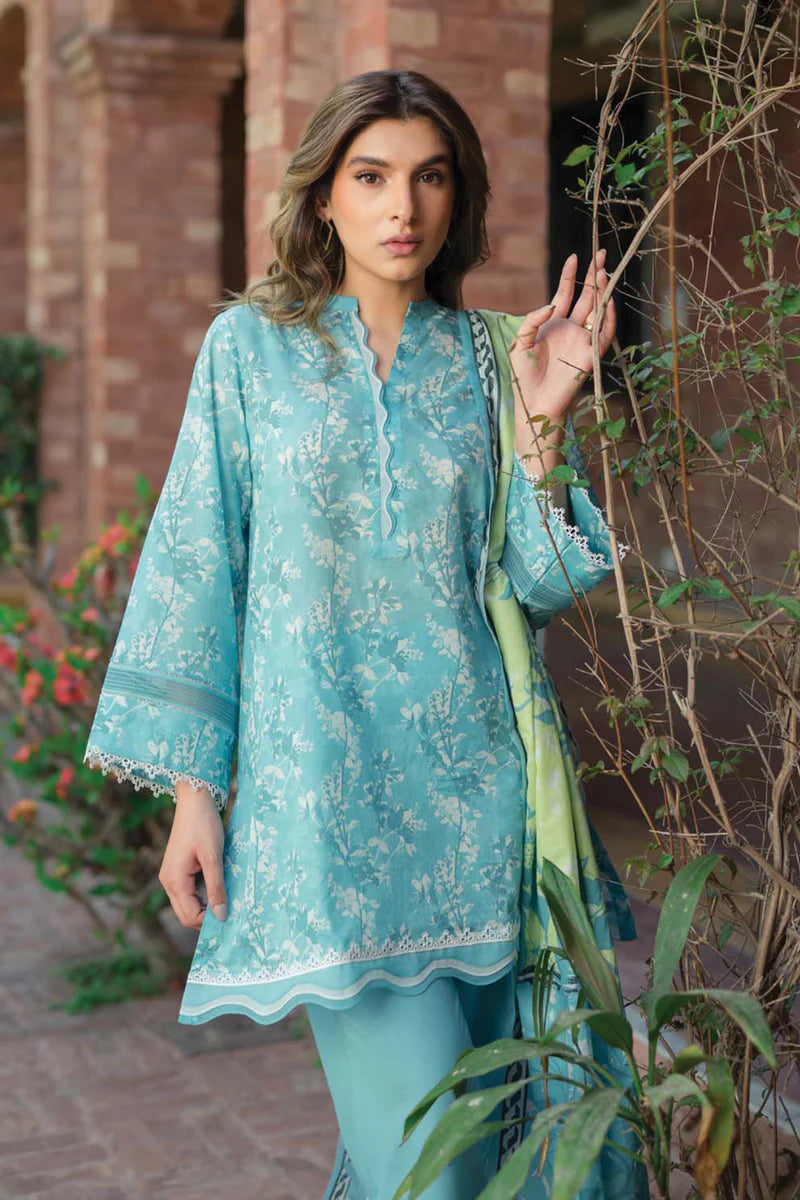 Sahar Unstitched Lawn | S24-EL-V2-09