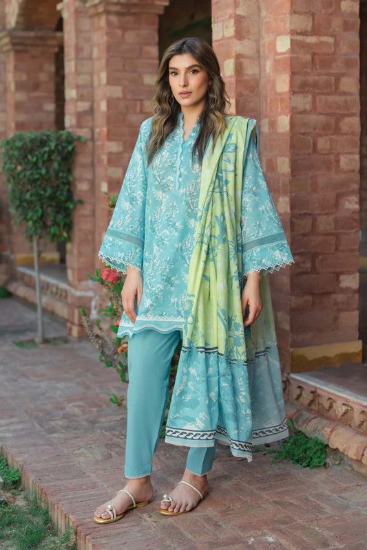 Sahar Unstitched Lawn | S24-EL-V2-09