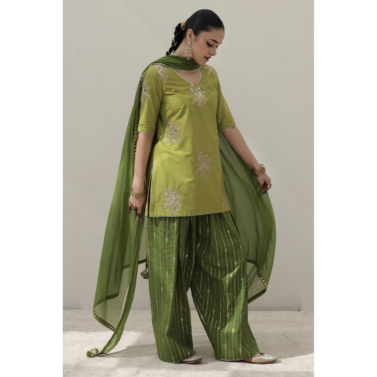 Monotone Green Outfit | Choti Eid' 26 | DYOT