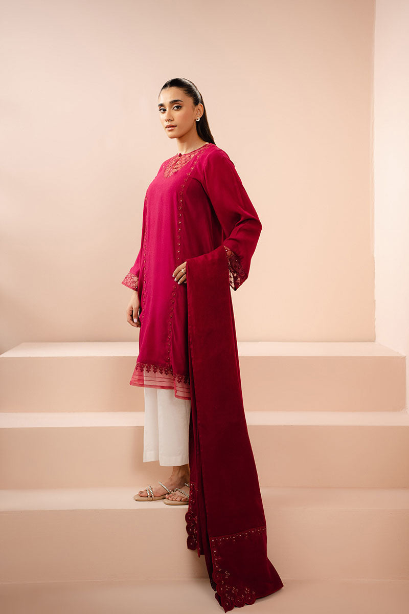 SANGRIA ALLURE-2 PC 2 PIECE (SHIRT AND DUPATTA) | Cross Stitch RTW