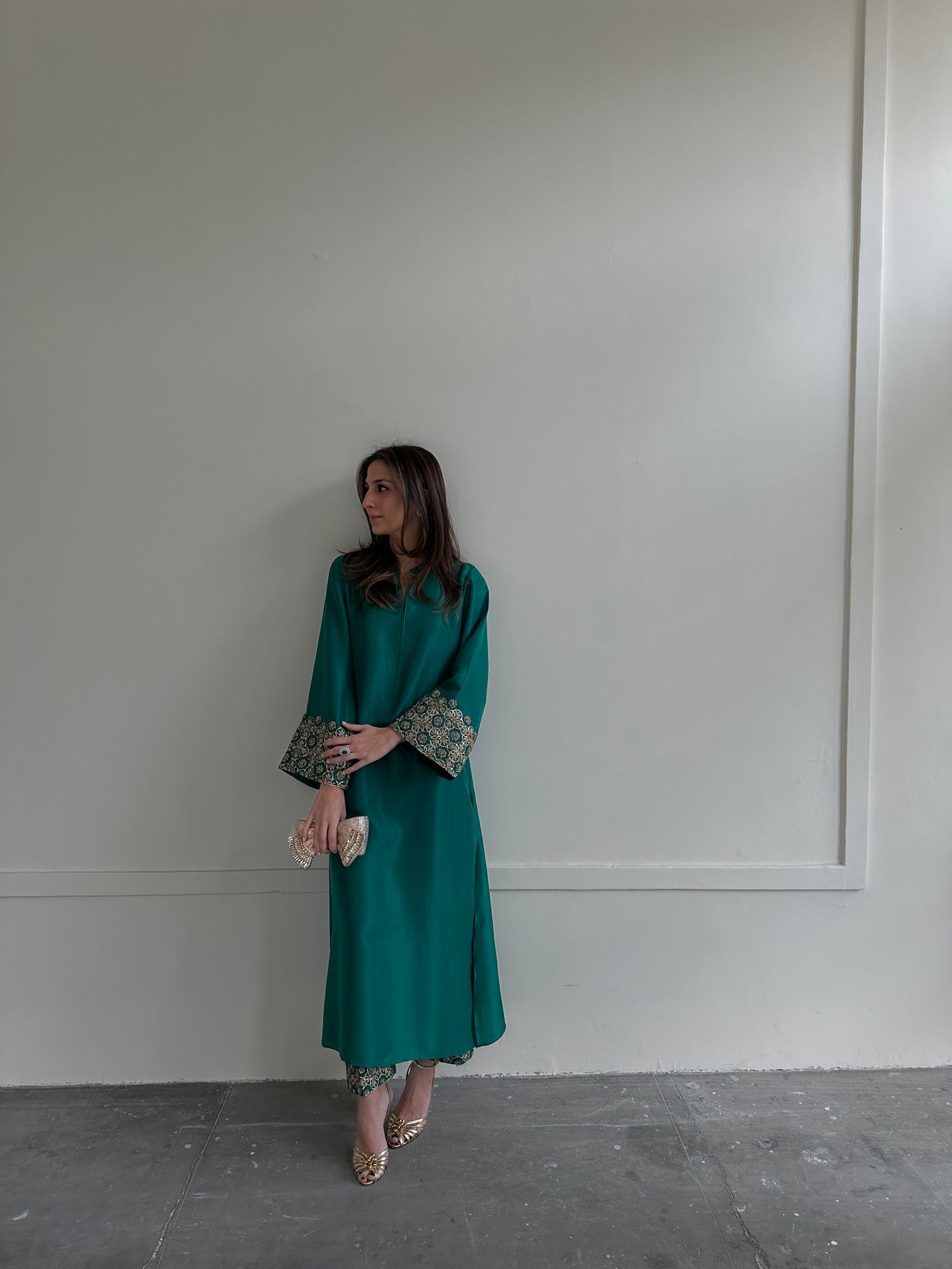 VERDE SILK FORMAL | Sak Atelier