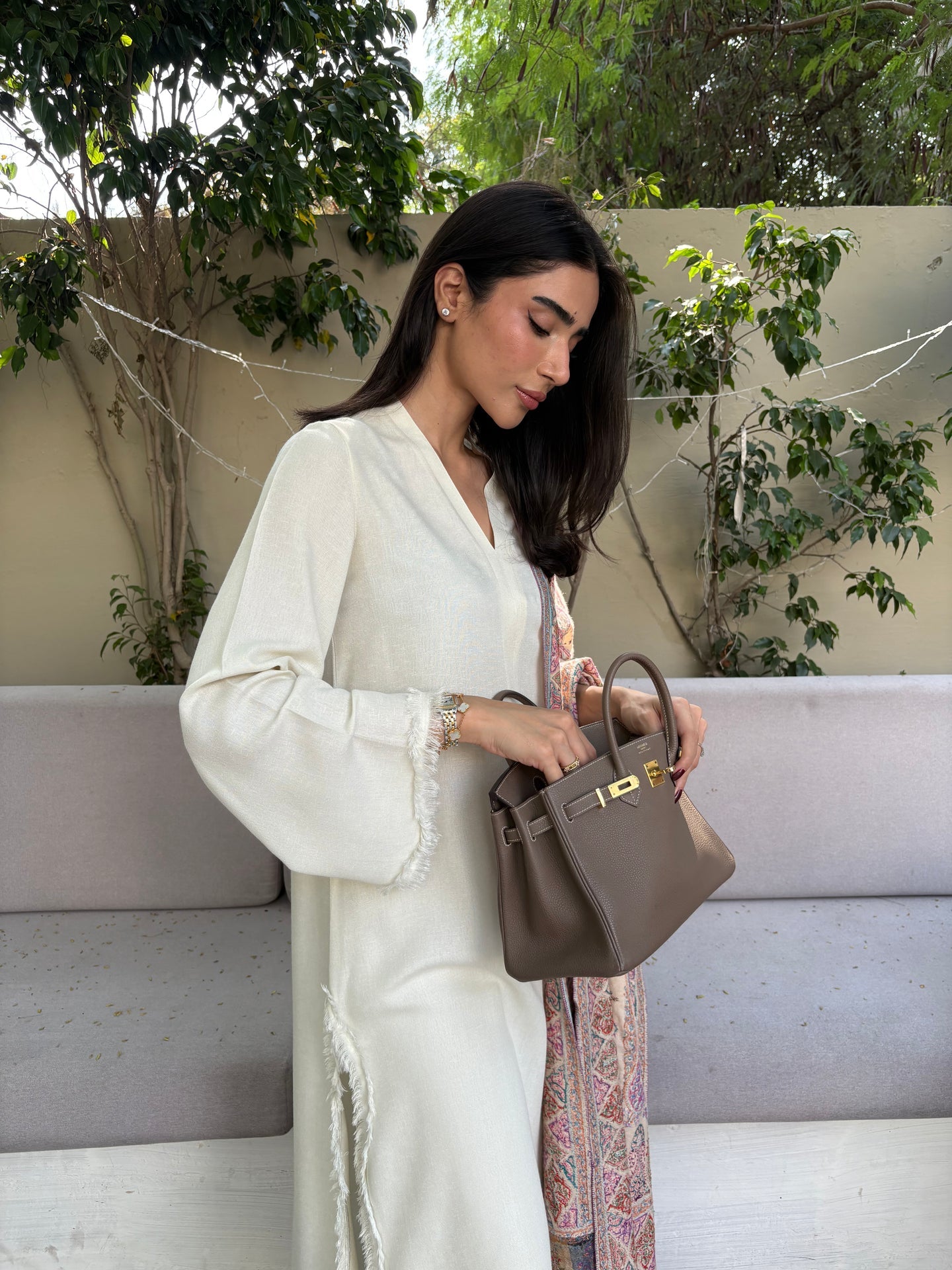 OFF WHITE SABLE SET | SAK ATELIER