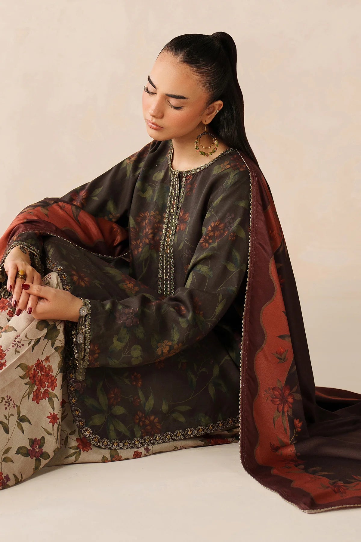 UF-4279 | DIGITAL PRINTED VISCOSE | Baroque