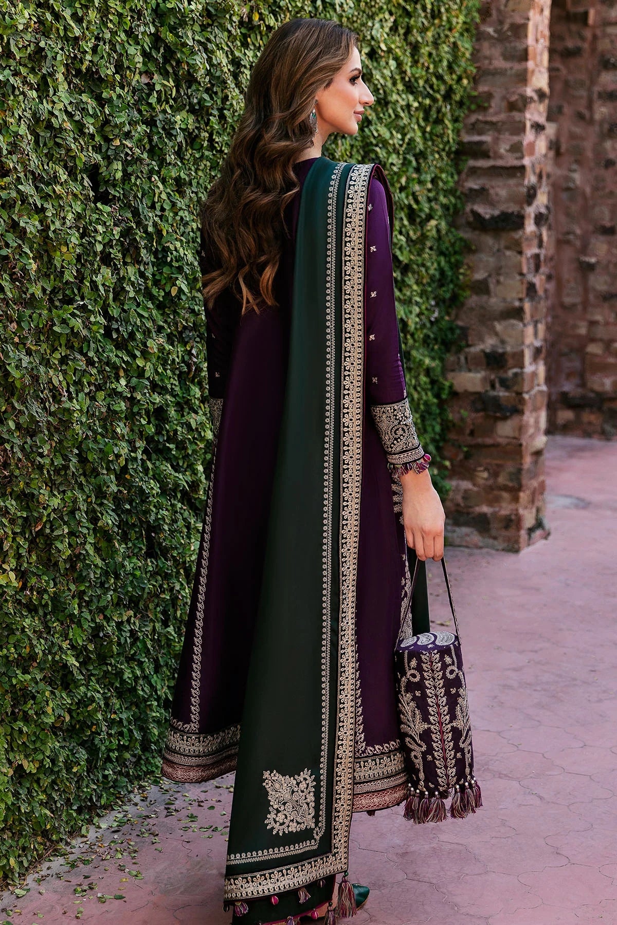 JZ-DW-D04-0 | EMBROIDERED SLUB KHADDA | Jazmin