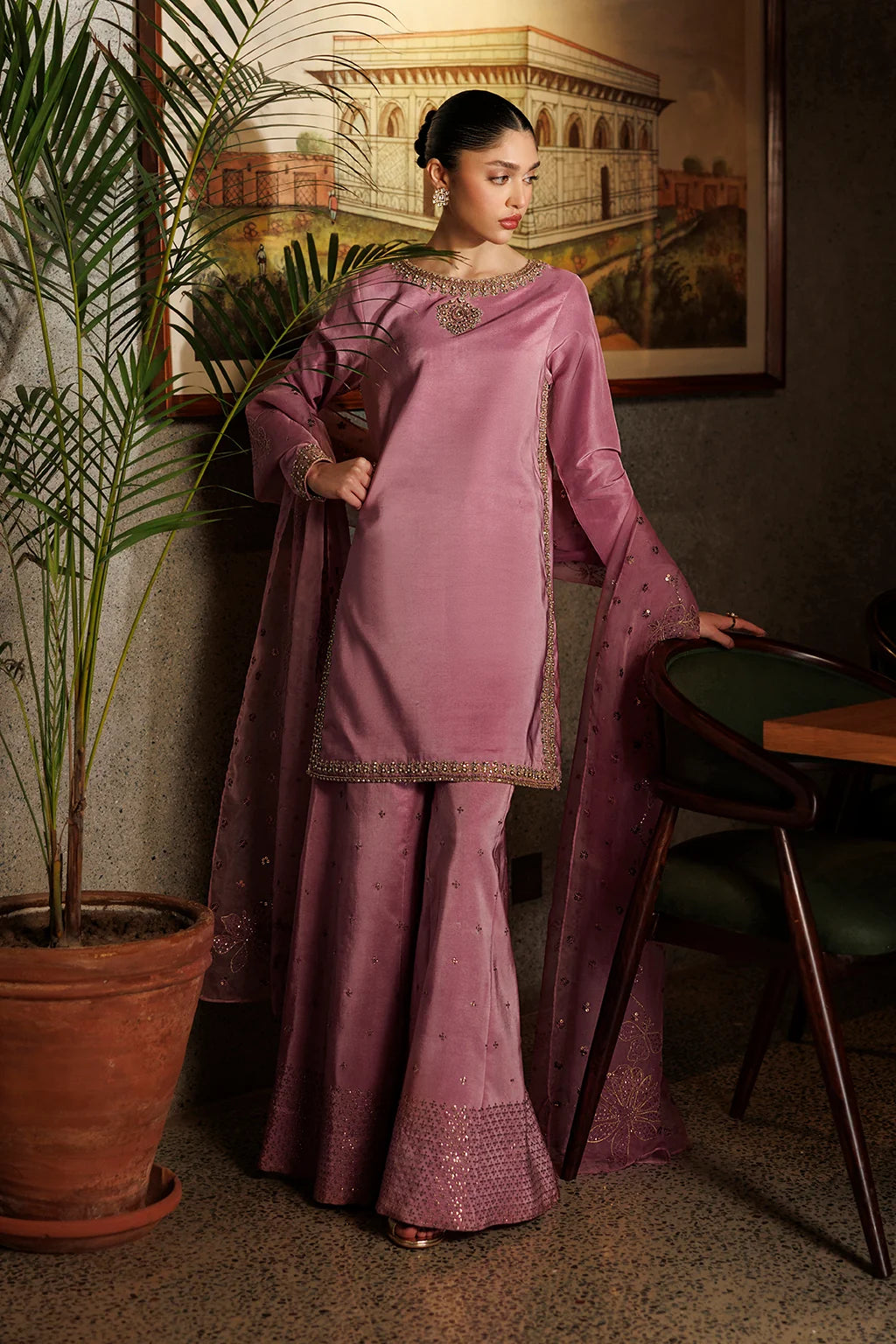 UE-726 Dyed Ramen Silk | Festive Formals ‘26 | Iznik
