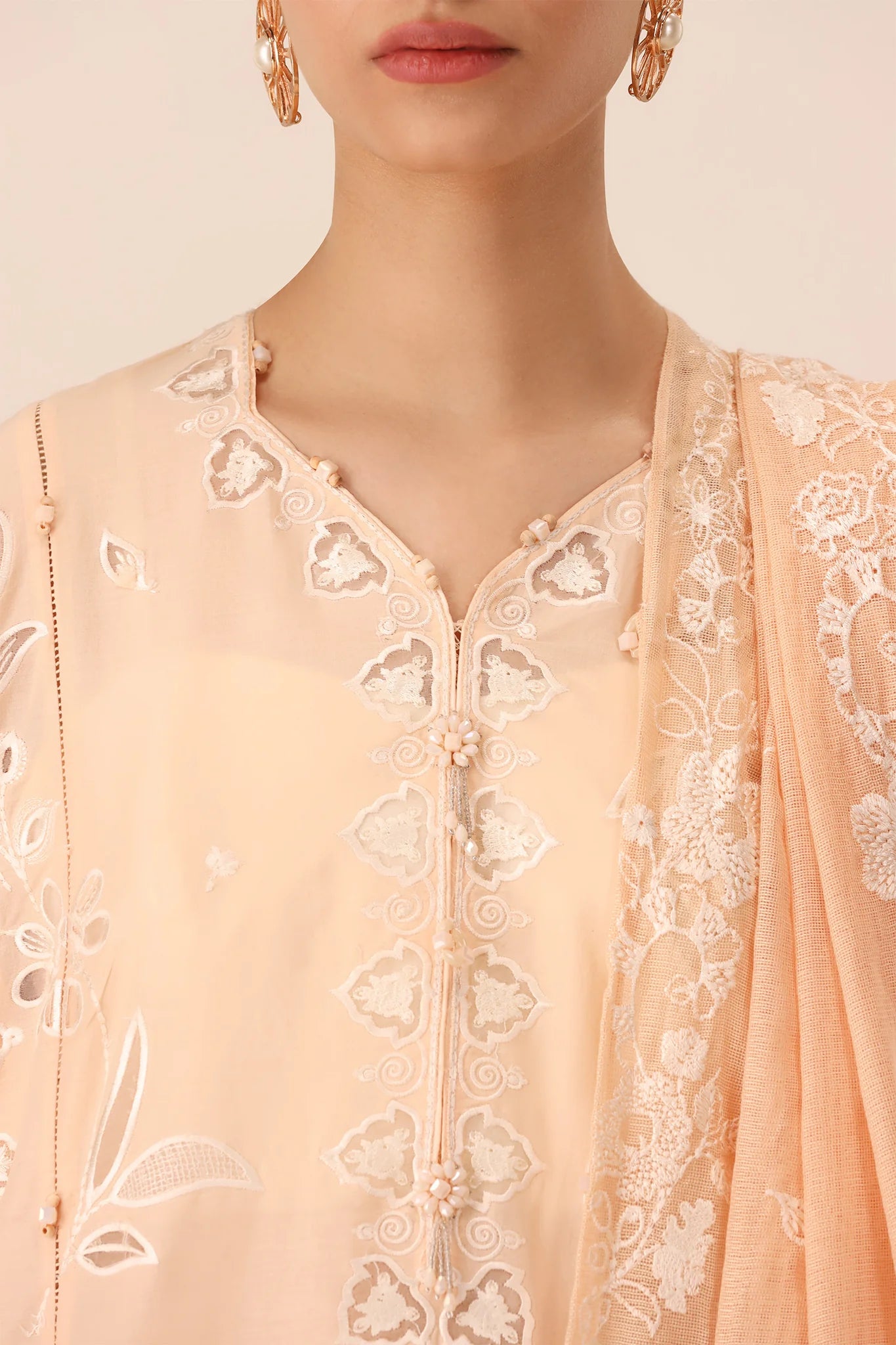 NOORAI (EL26-06 A ST) | STITCHED-ELAN LAWN'26 | ELAN