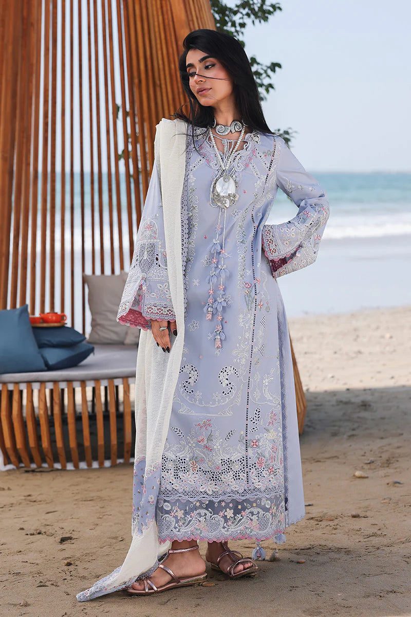 SA-08 ZAYNA | Qalamkar - Sahil Luxury Lawn’26