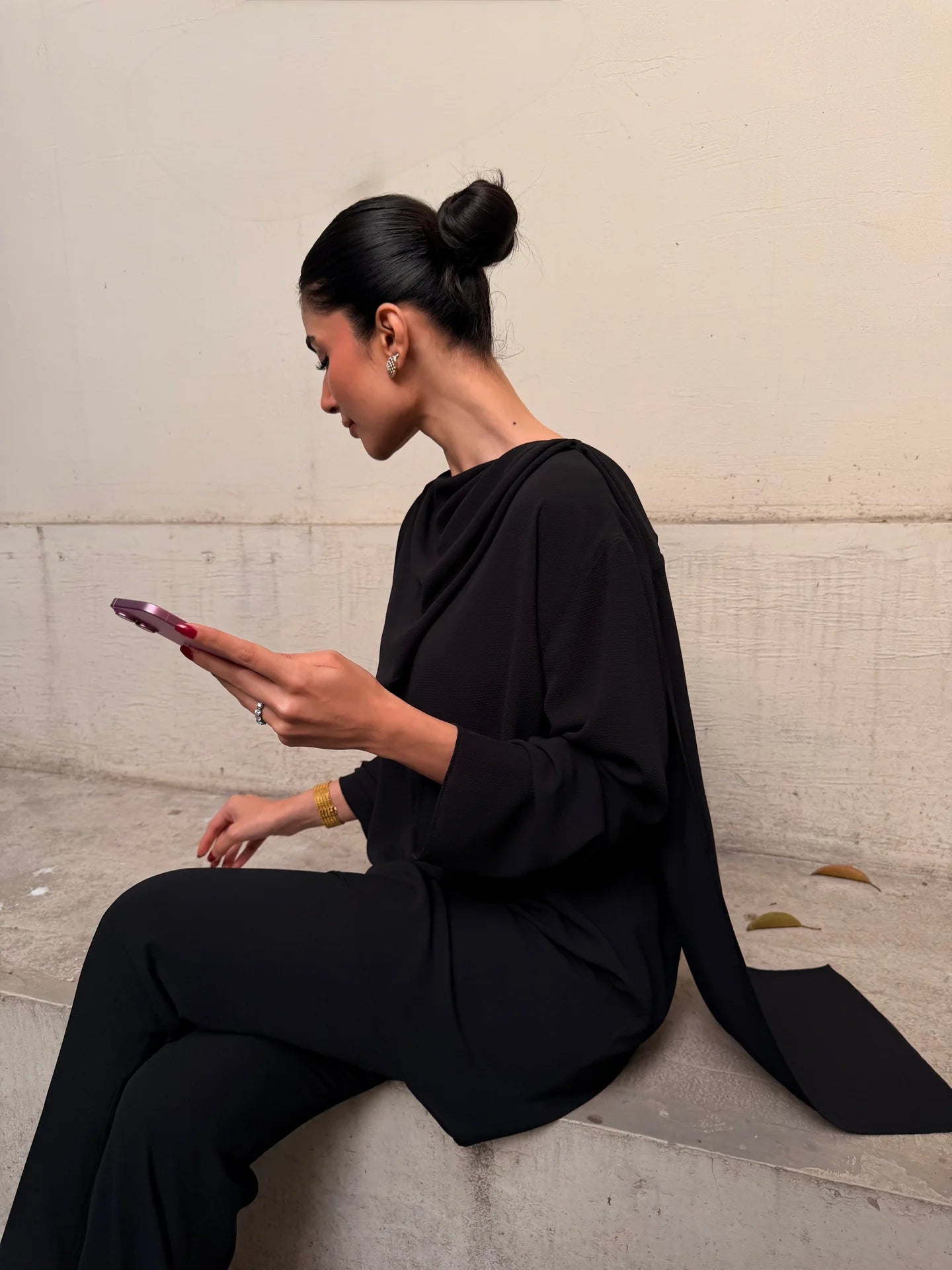 Black Audrey Set | SAK ATELIER