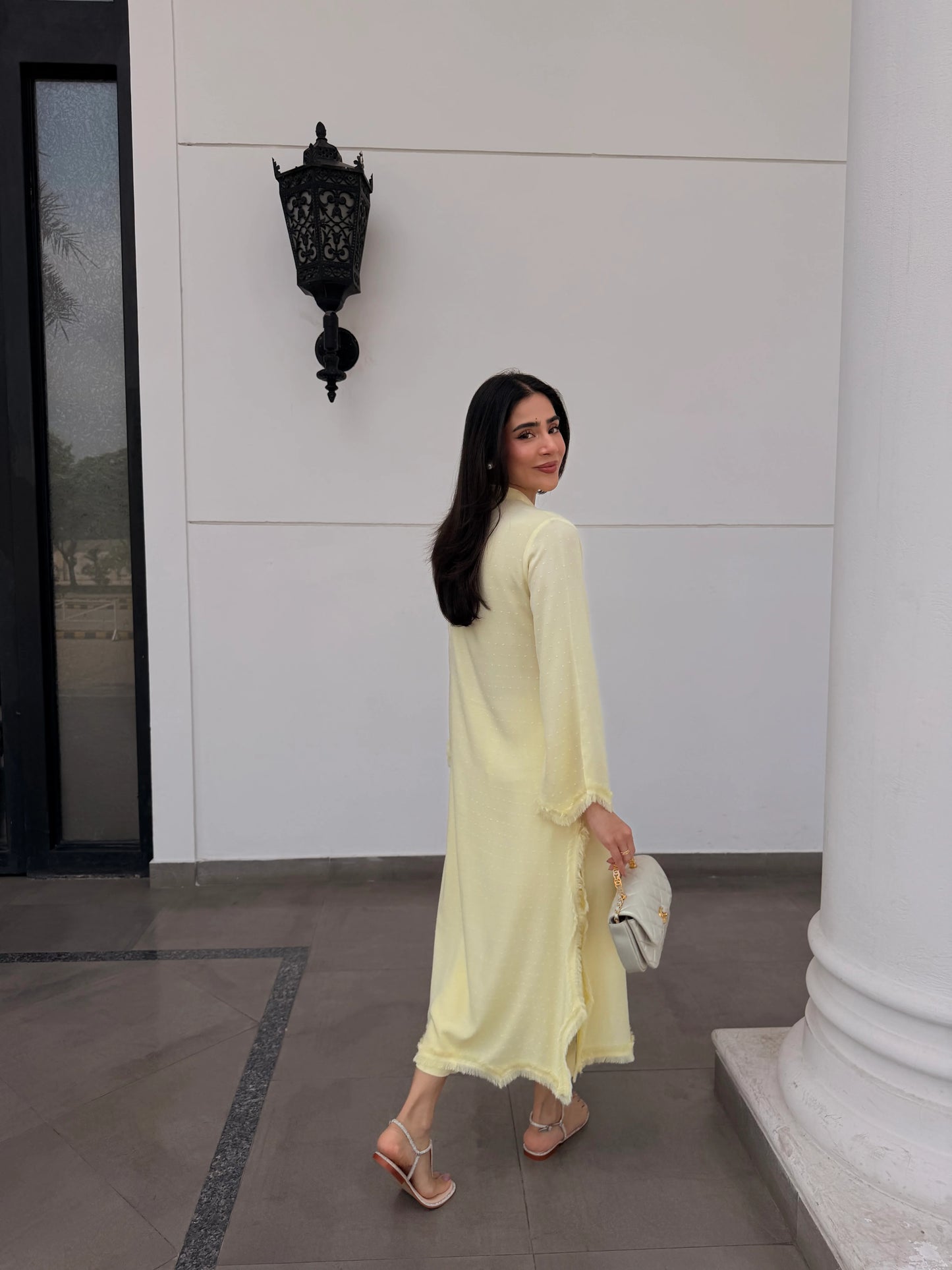 LEMON SWISS VOILE SABLE SET  | Sak Atelier