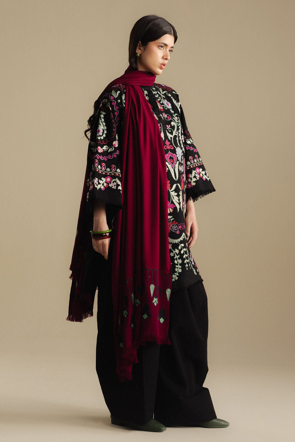 BREEZE-7B | Coco Winter Unstitched’25 | Zara Shahjahan