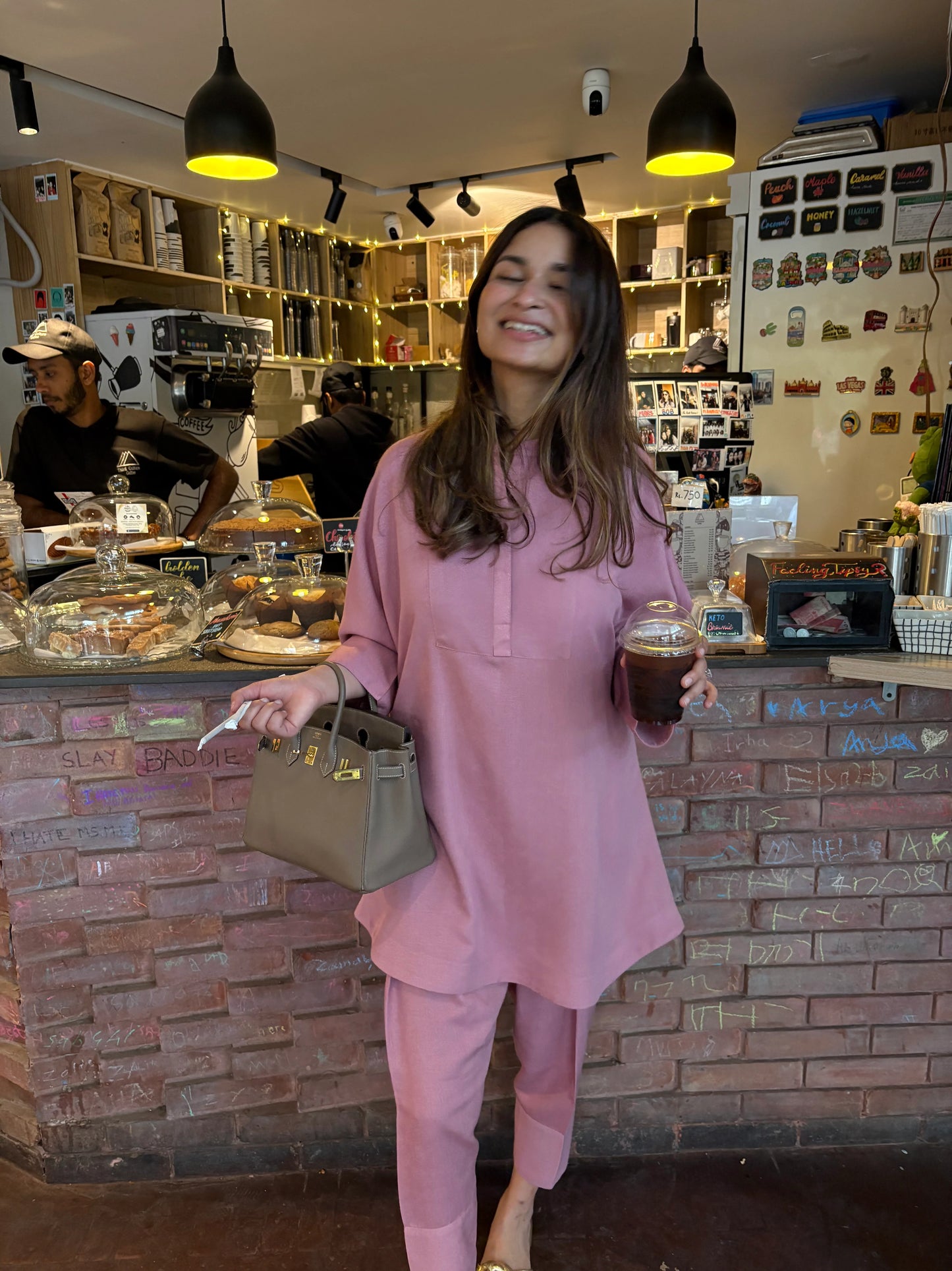 TEA PINK SKINNY SET | Sak Atelier