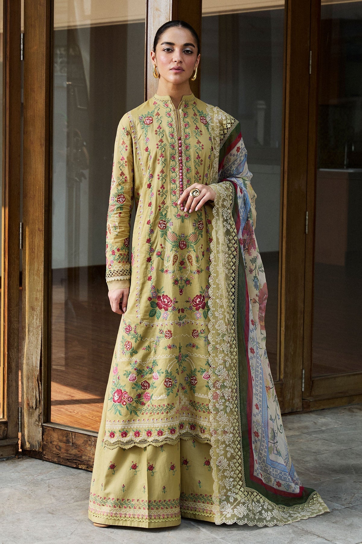 Hikari-7B | Zara Shahjahan Satori Unstitched Luxury Lawn’25