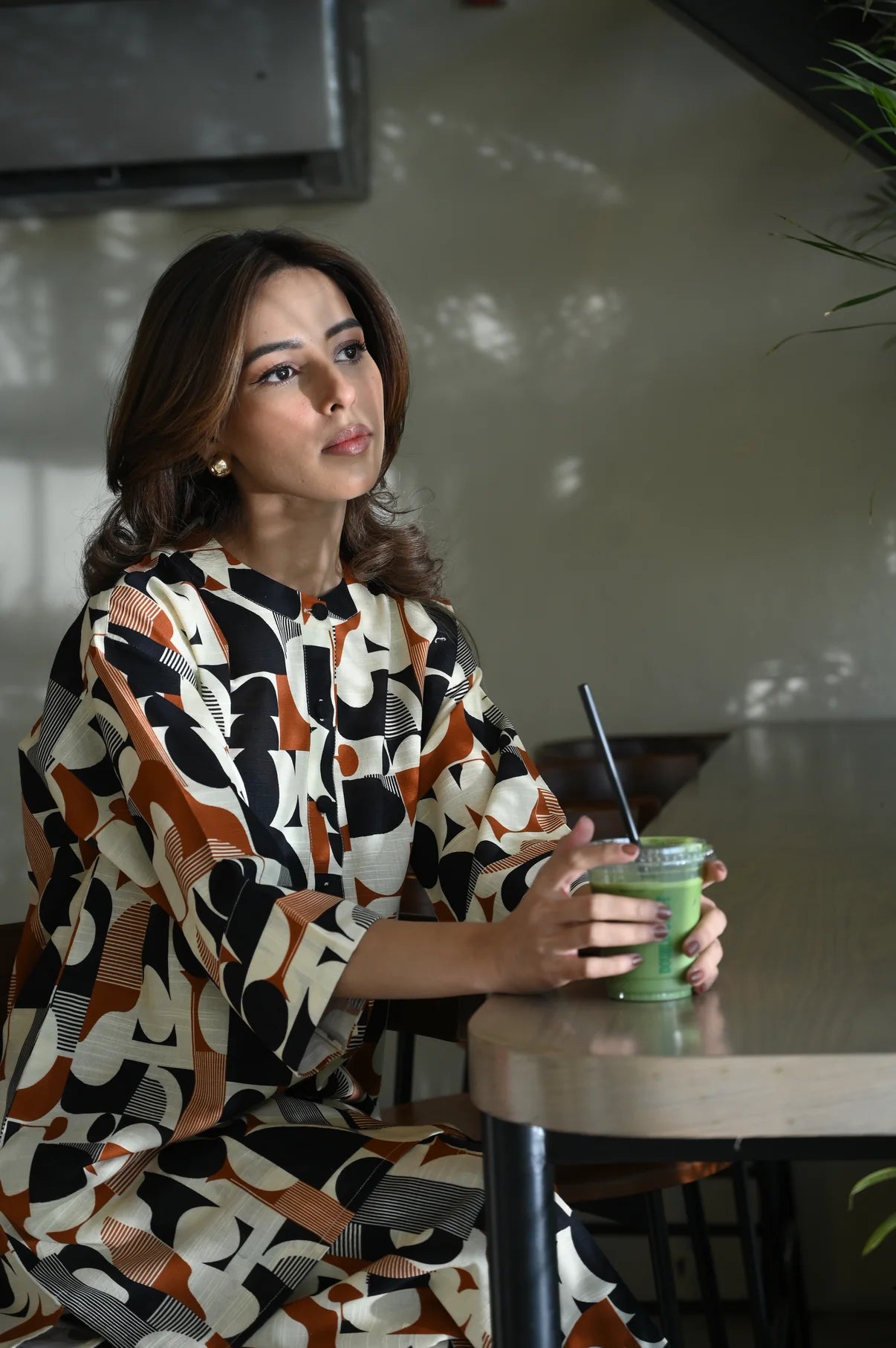 Lila Set | Khaddar | La Pret