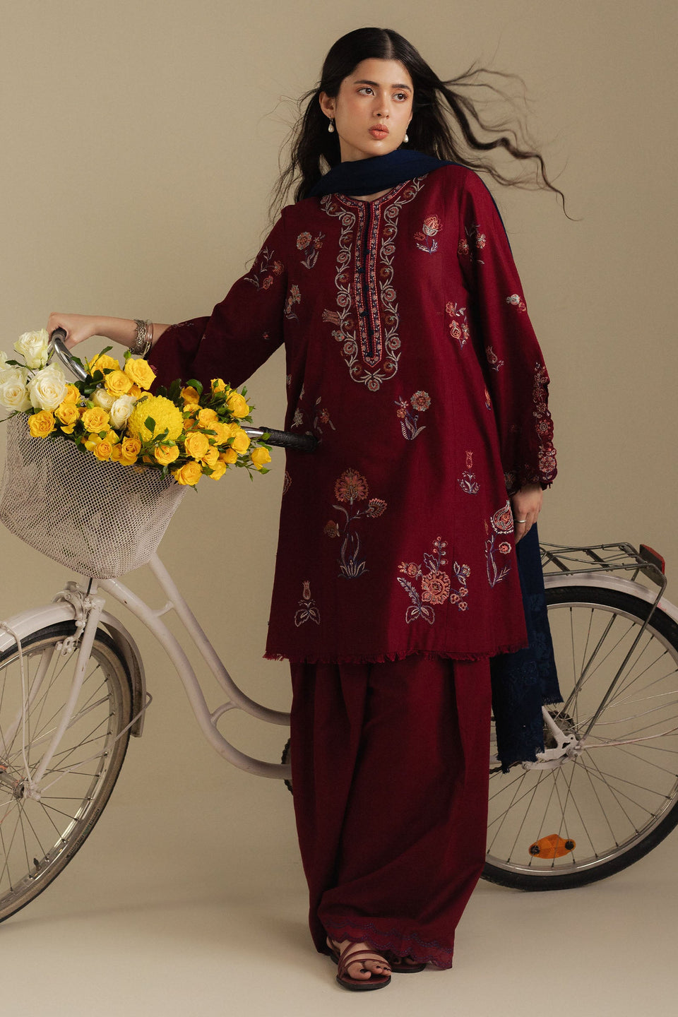 DAWN-5B | Coco Winter Unstitched’25 | Zara Shahjahan