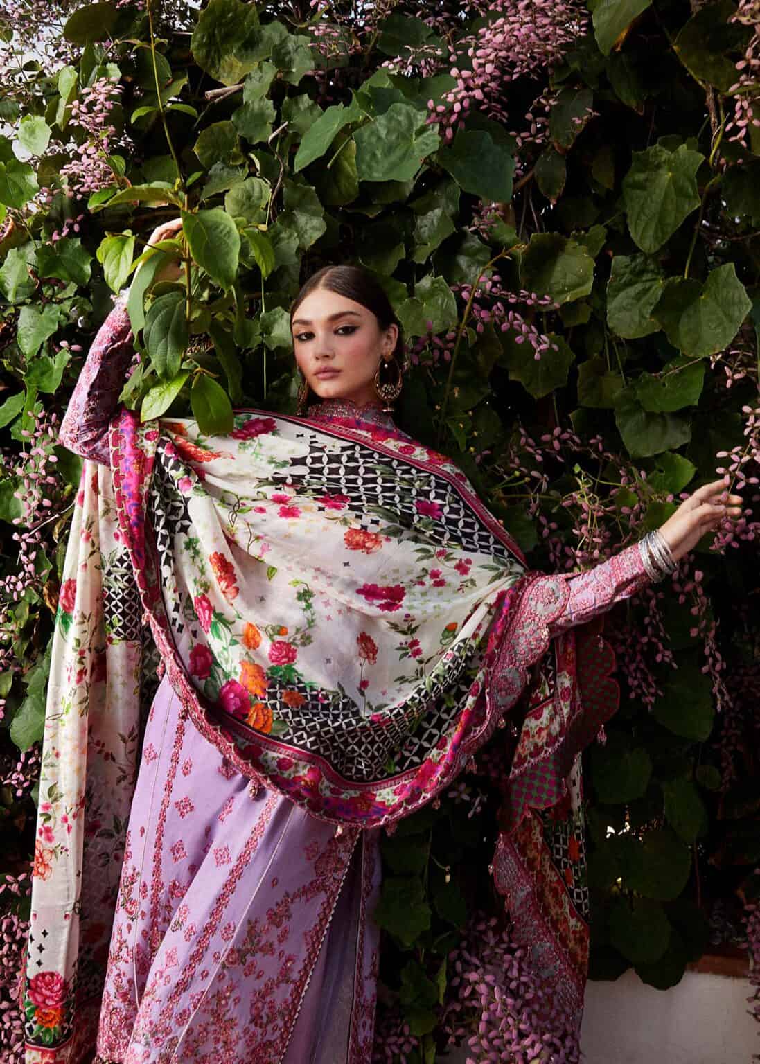 Hussain Rehar Luxury Lawn 2024 | AYZEL