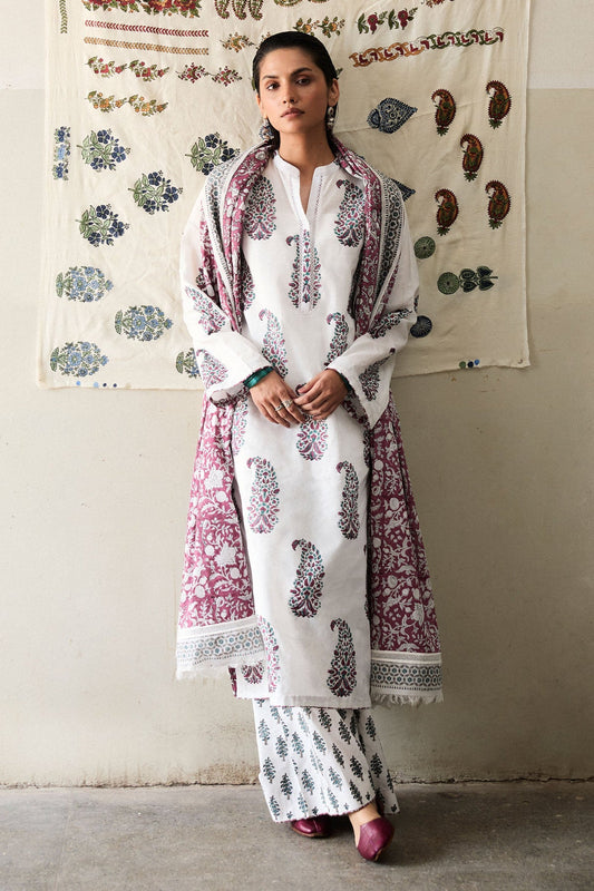 ZR25H0418 | Zara Shahjahan Handcrafted II