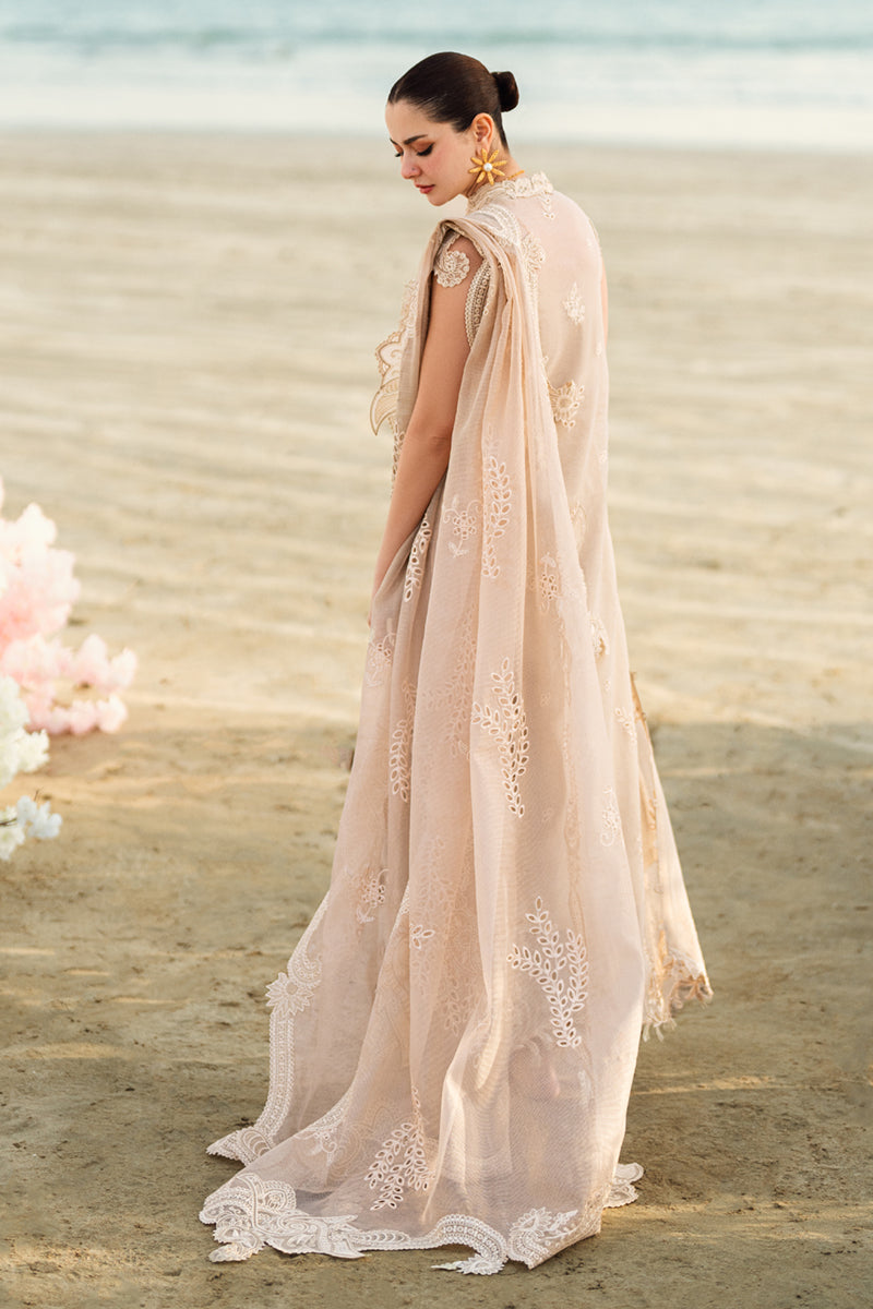 Sophia-FK01 | Qalamkar - Sahil Luxury Lawn’25