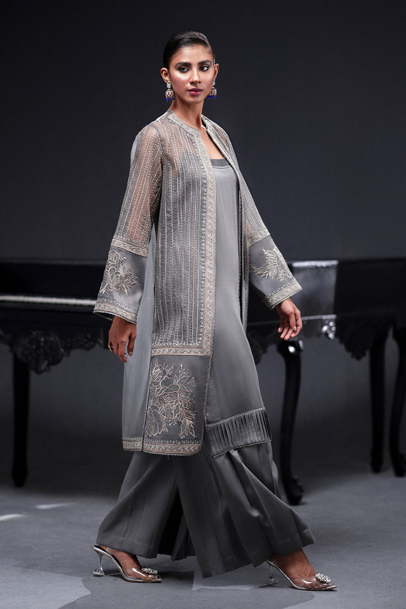 Grey Elegance | Chai Coffee A/W’25 | Mohsin Naveed Ranjha