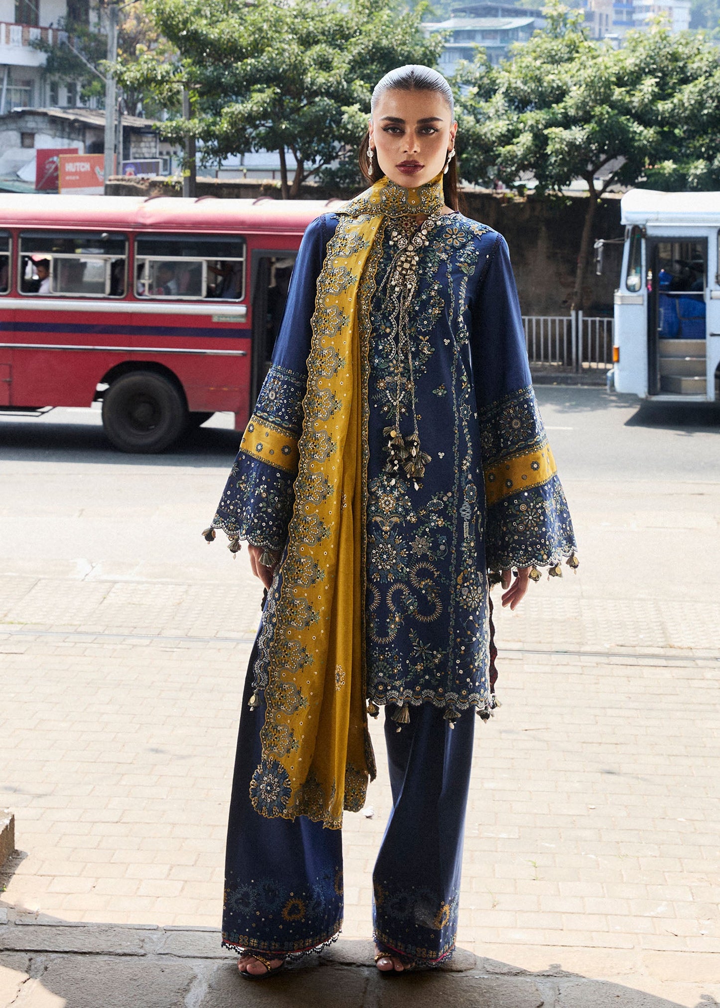 Riviera | Hussain Rehar Luxury Lawn’25