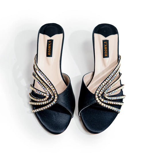 Alia - Kitten Black | L'AMOUR | FOOTWEAR