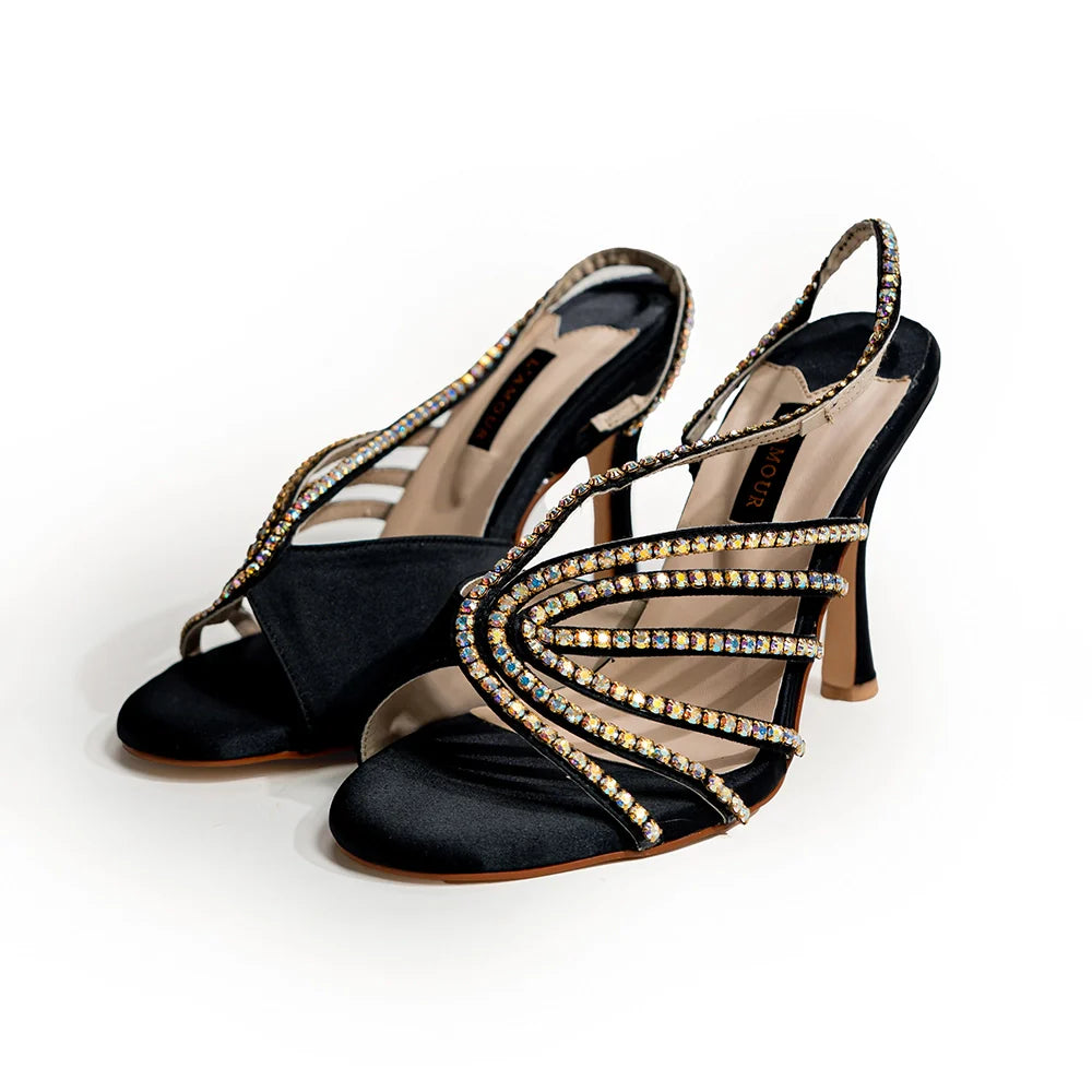 Alia - Black Heels | L'AMOUR | FOOTWEAR