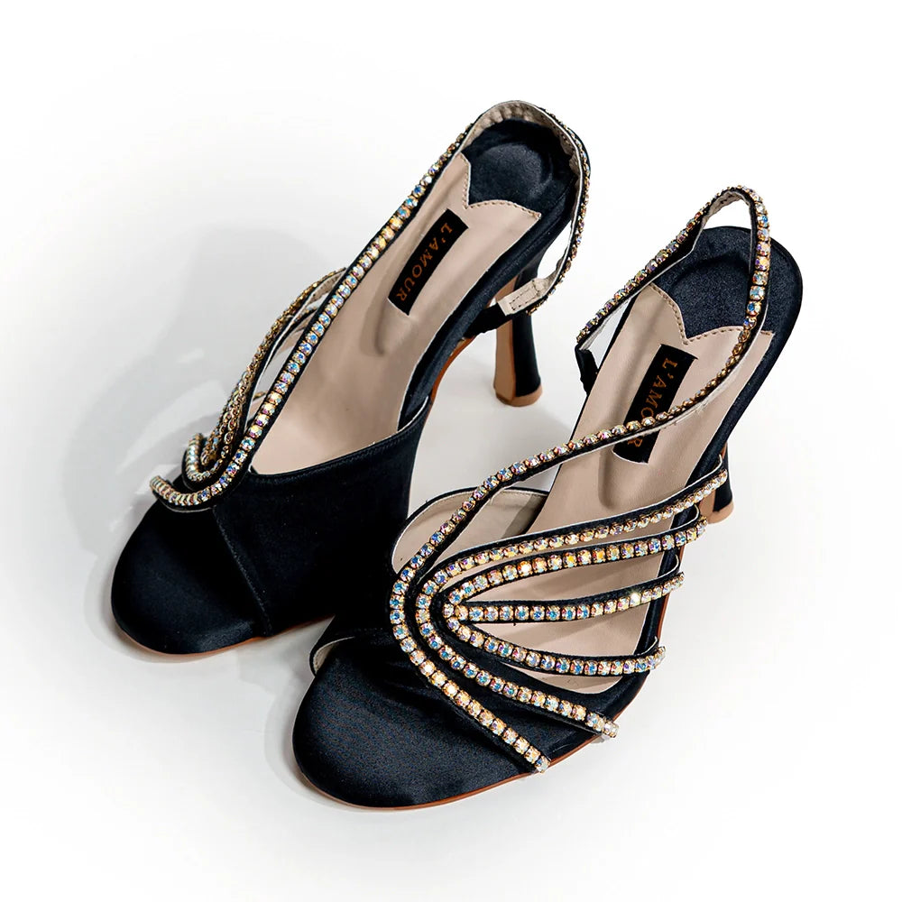Alia - Black Heels | L'AMOUR | FOOTWEAR