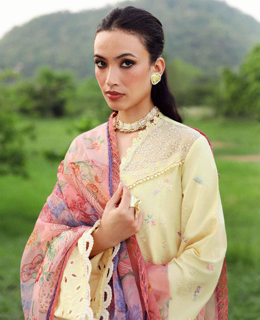 Amris | Lilas- Summer Unstitched Lawn '26 | Republic Womenswear