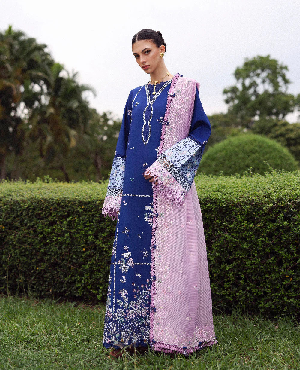 Aria | Lilas- Summer Unstitched Lawn '26 | Republic Womenswear