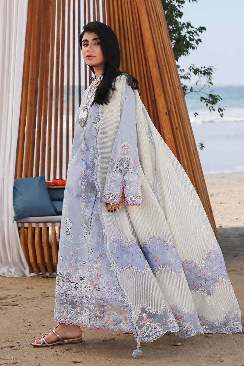 SA-08 ZAYNA | Qalamkar - Sahil Luxury Lawn’26
