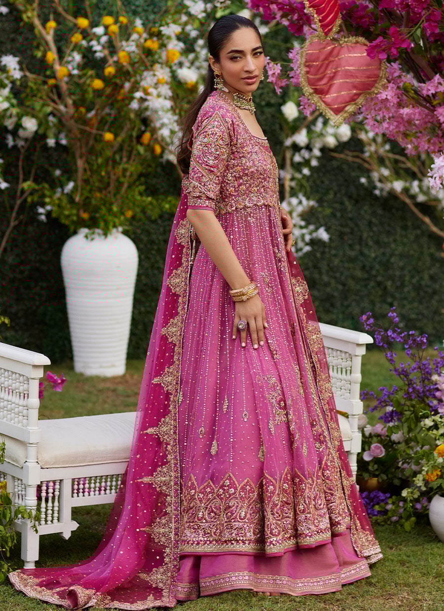 Inara Candy Pink Kalidaar | FARAH TALIB AZIZ