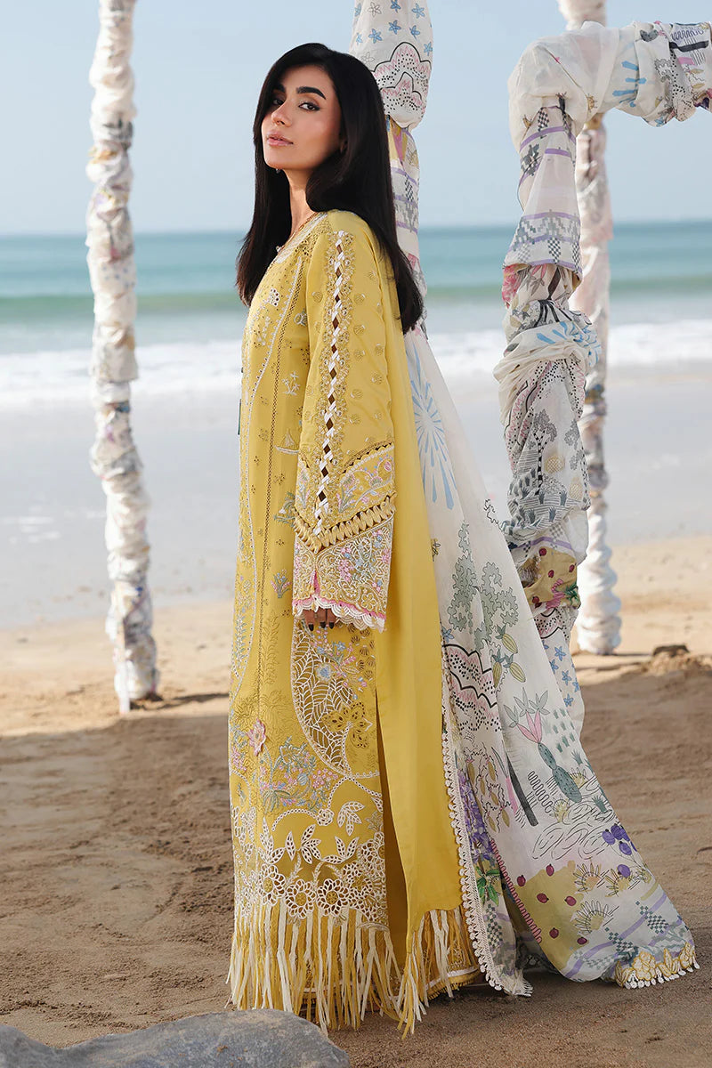 SA-07 HIRA | Qalamkar - Sahil Luxury Lawn’26