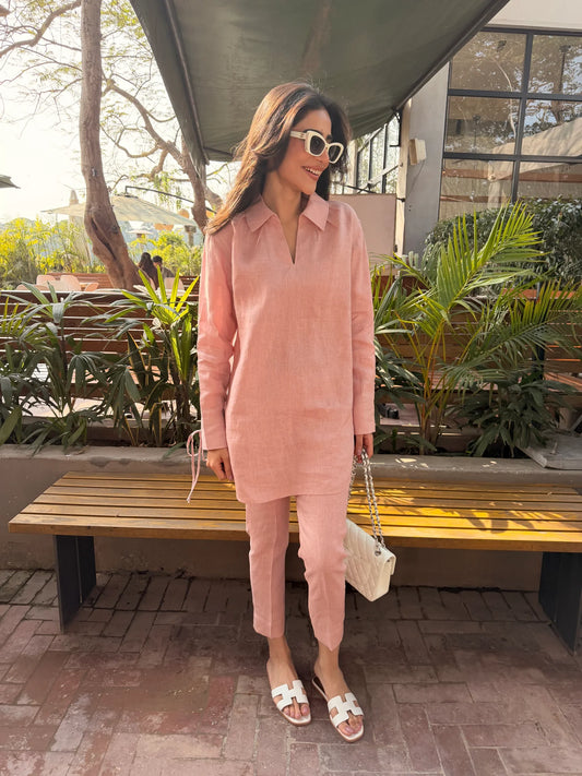 Light Pink Bow Set | Sak Atelier