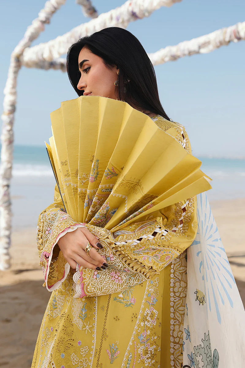 SA-07 HIRA | Qalamkar - Sahil Luxury Lawn’26