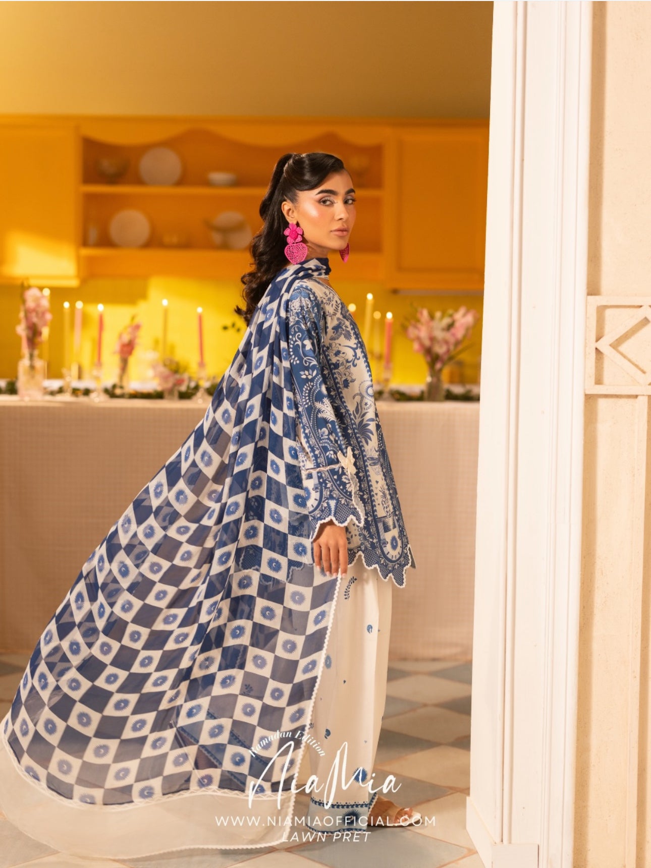 Pavlova (Dupatta Only)| Ramdan Edition’26 | Nia Mia (RTS)