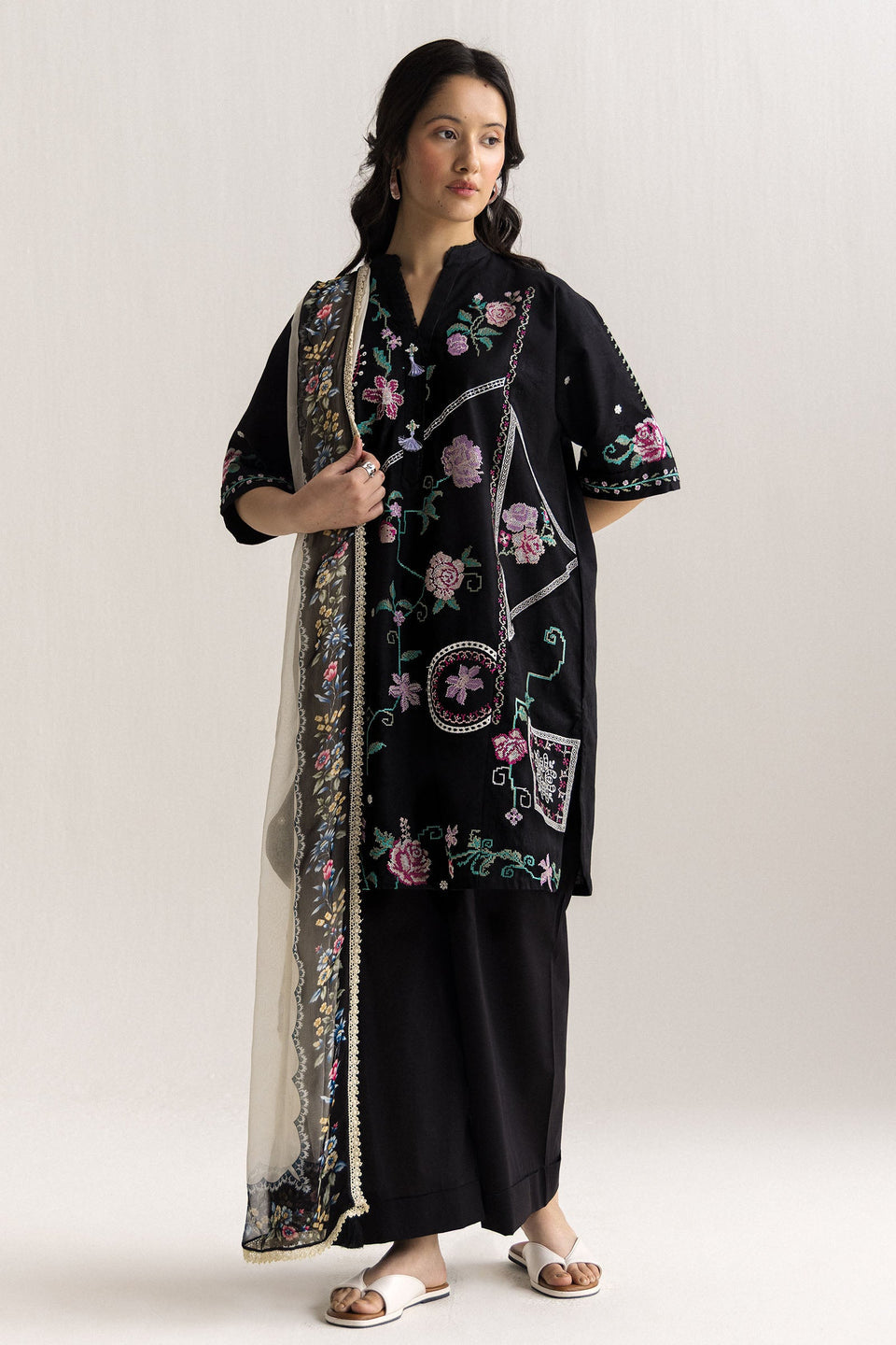 Ines-6A | Coco Lawn Drop II 2026 | COCO BY ZARA SHAHJAHAN