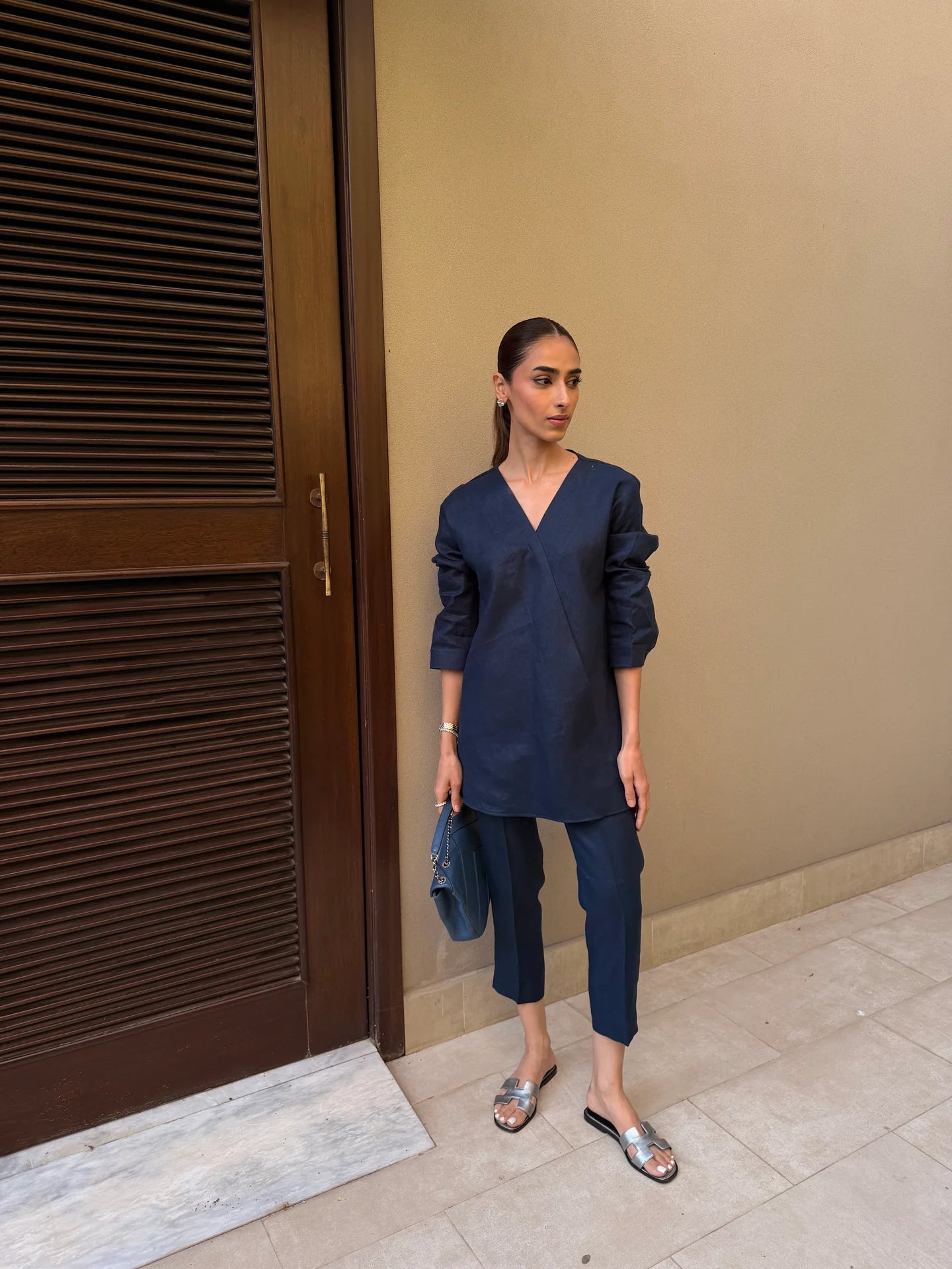 Navy Marco Set | Sak Atelier