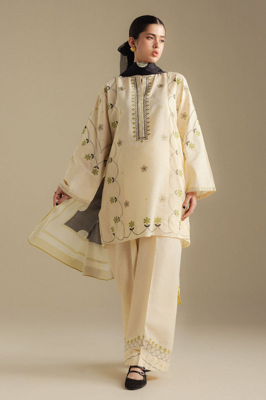 FAWN-8B | Coco Winter Unstitched’25 | Zara Shahjahan