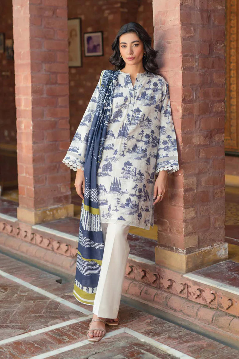 Sahar Unstitched Lawn | S24-PL-V2-06