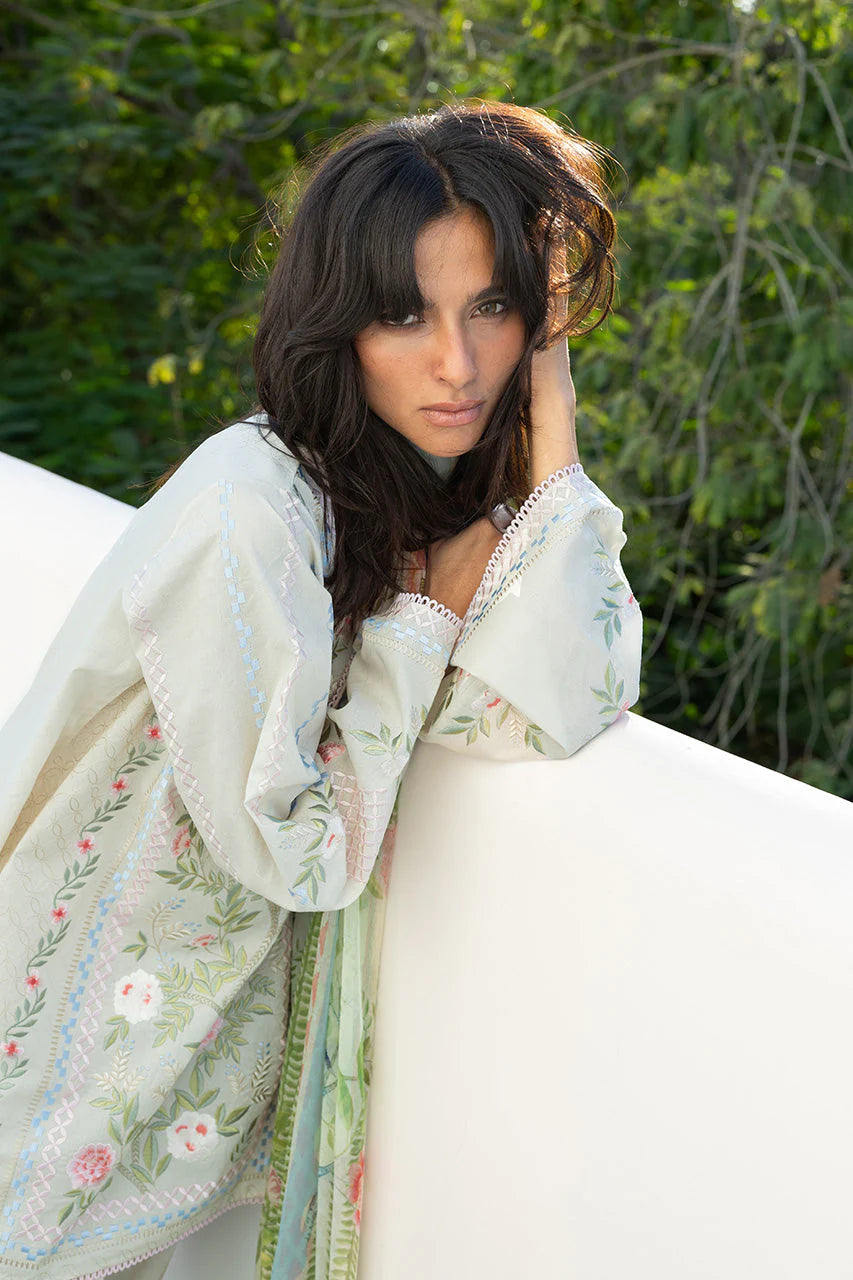 Mina (B) | Unstitched Lawn '26 | Sania Maskatiya (RTS)