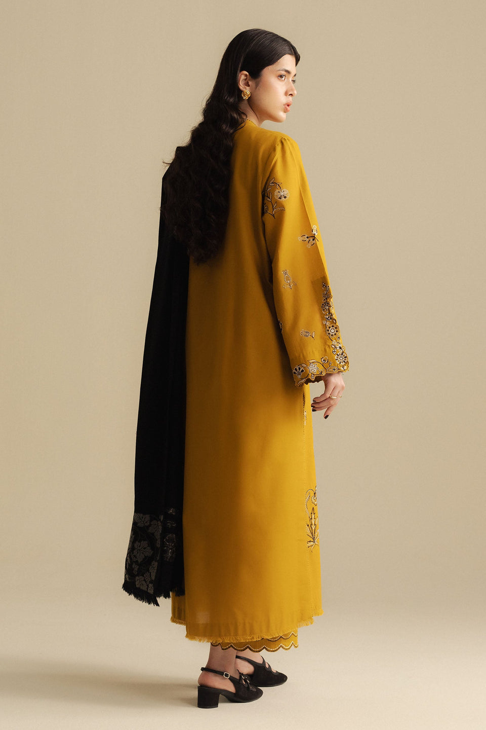 DAWN-5A | Coco Winter Unstitched’25 | Zara Shahjahan