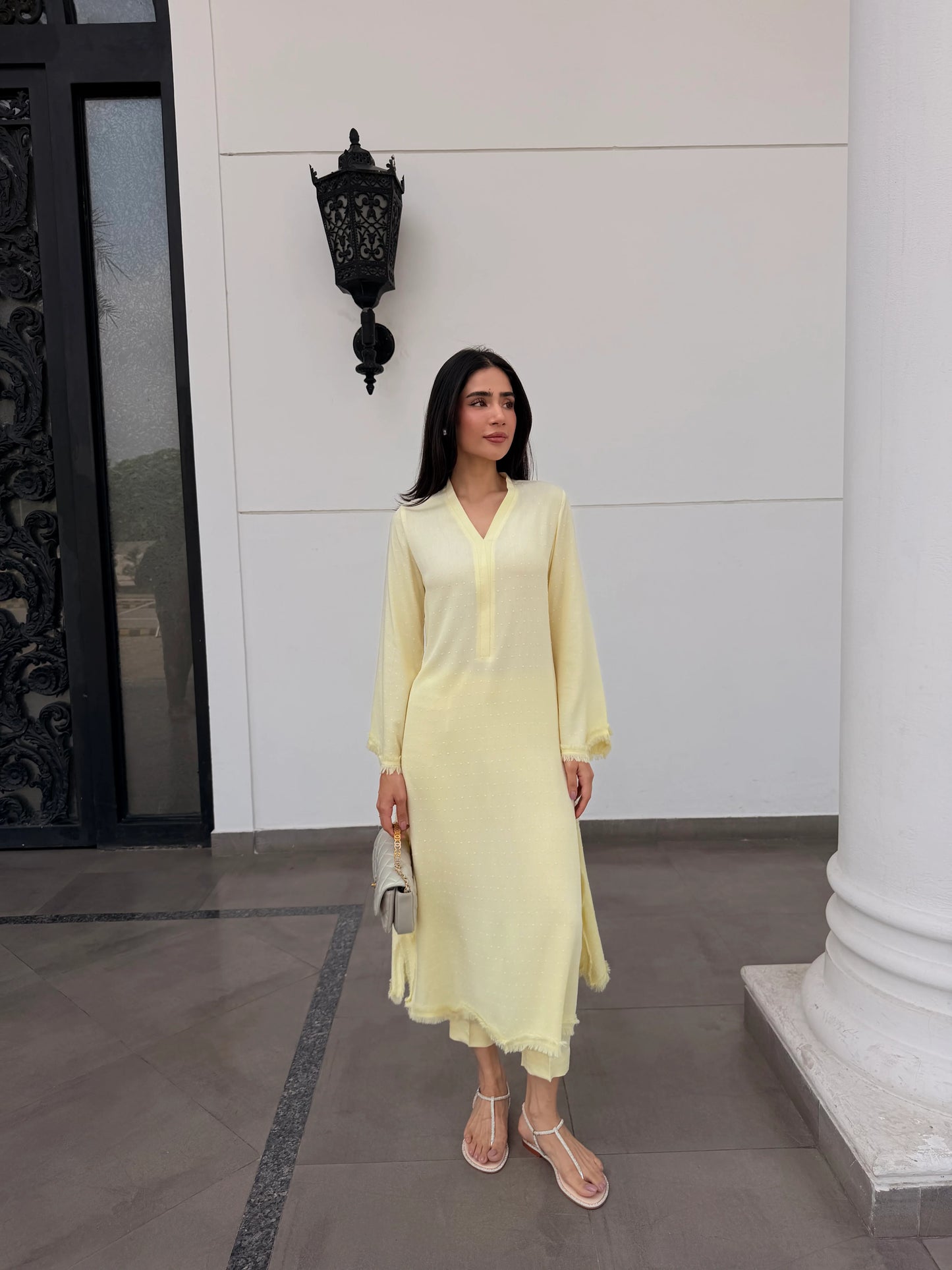LEMON SWISS VOILE SABLE SET  | Sak Atelier
